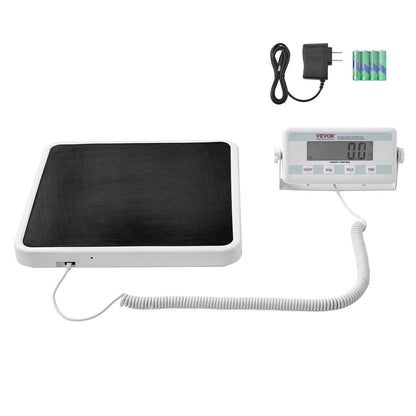 Portable Medical Scale, Professional Digital Physician Scale for Weighing - with Anti-Slip Mat, 2 Units (kg/lb), Hold & Tare Function, 400LBS Capacity Physician Wight Scale for Gym Home Hospital