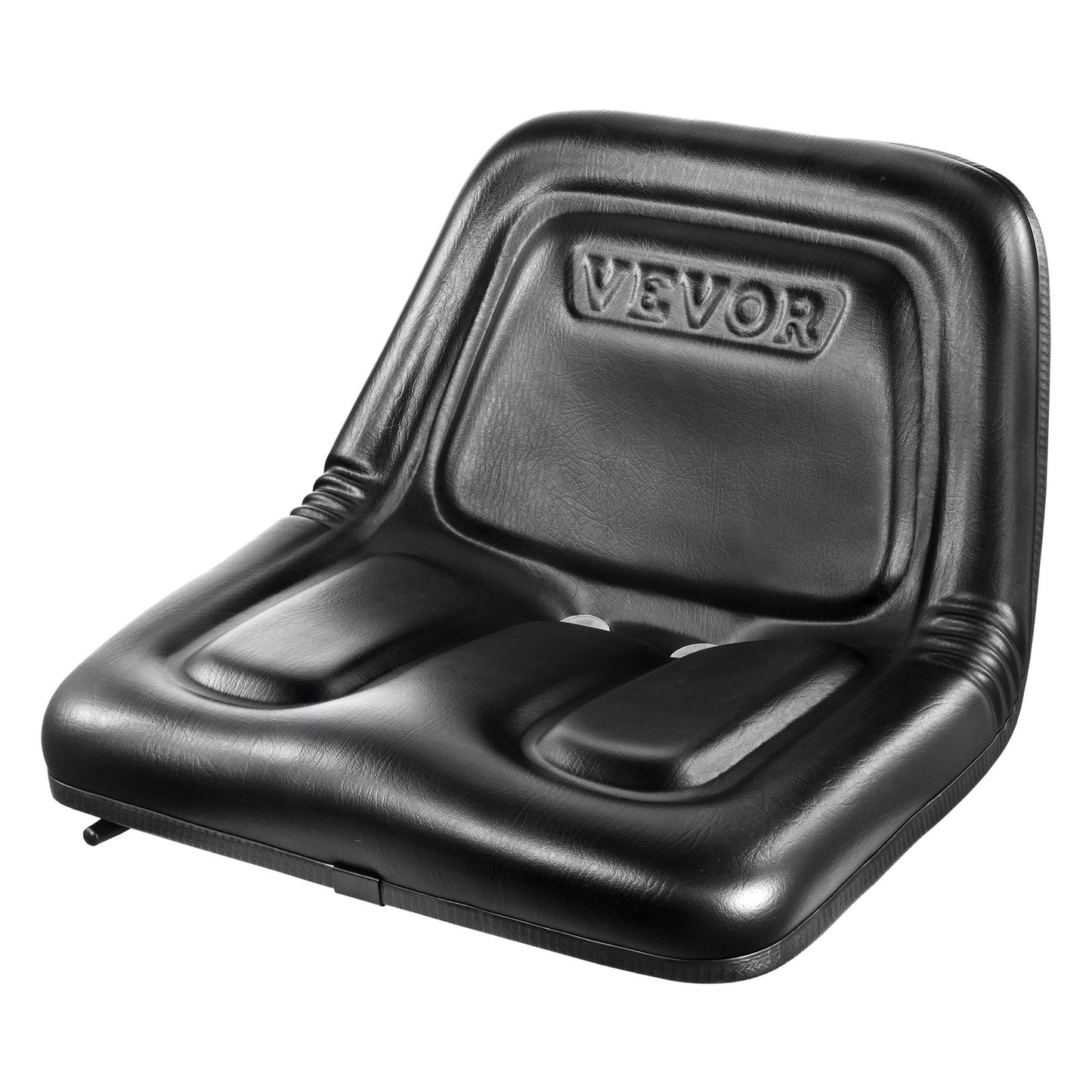 Universal Tracor Seat, Lawn Mower Seat with Micro Switch and Drainage Holes, 16-34 cm Extended Slot Tractor Seat for Tractor Loader Excavator