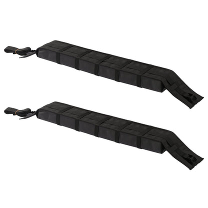 Soft Roof Rack Pads 33in 176lbs Load Capacity for Kayak Canoe Surfboard Luggage