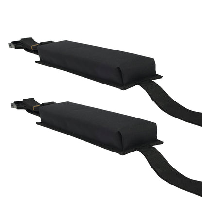 Soft Roof Rack Pads 15.5in 176lbs Load Capacity for Kayak Canoe Surfboard