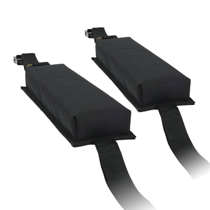 Soft Roof Rack Pads 15.5in 176lbs Load Capacity for Kayak Canoe Surfboard