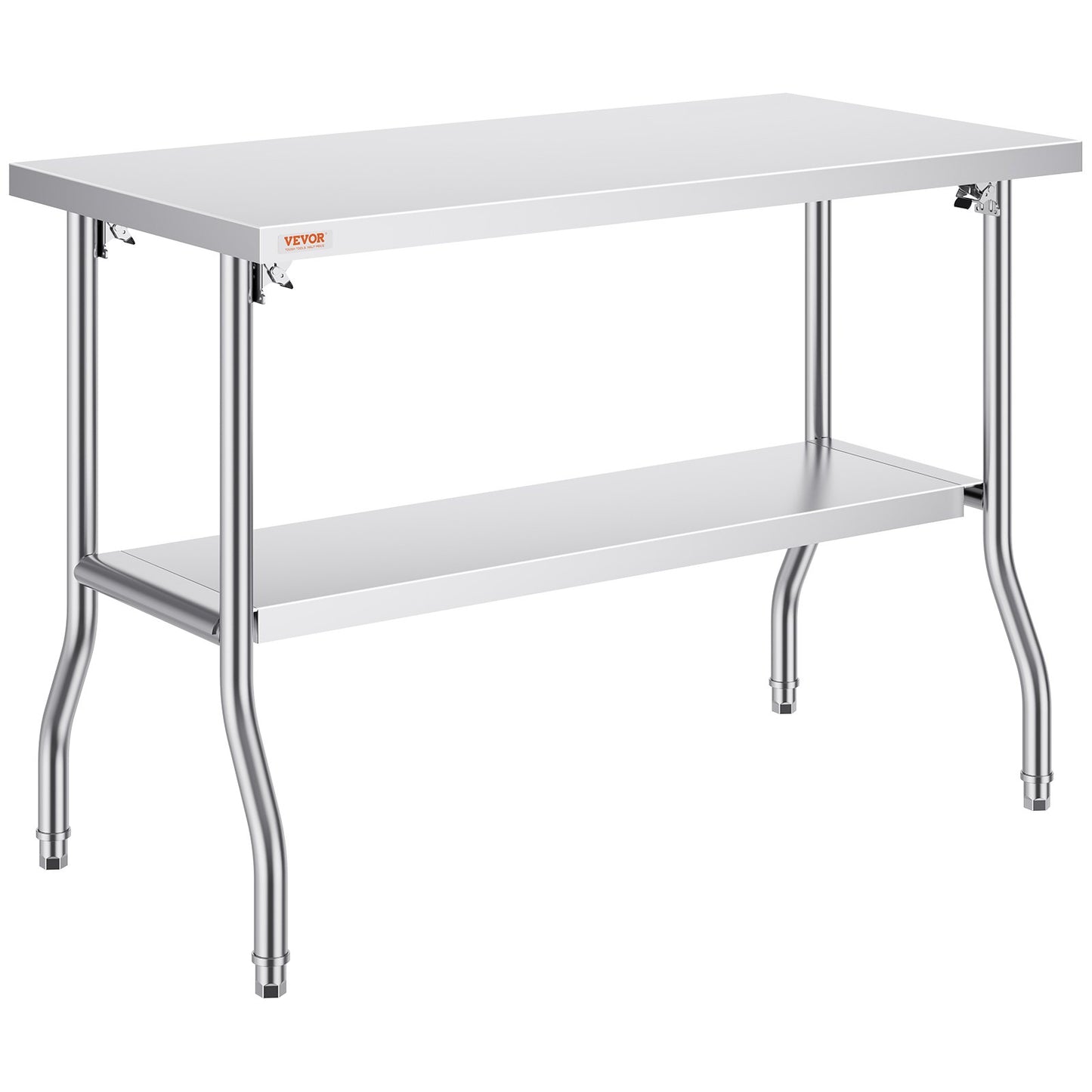 Commercial Worktable Workstation Folding Commercial Prep Table 1220x610 mm