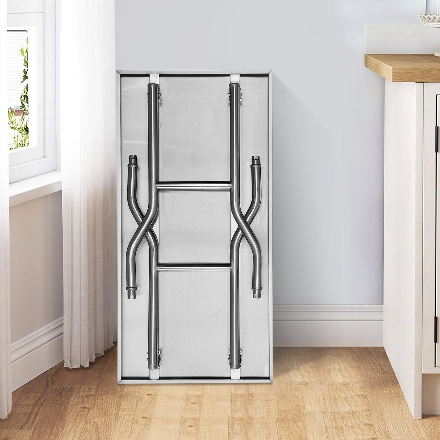 Commercial Worktable Workstation Folding Commercial Prep Table 1220x610 mm