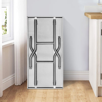 Commercial Worktable Workstation Folding Commercial Prep Table 1220x610 mm