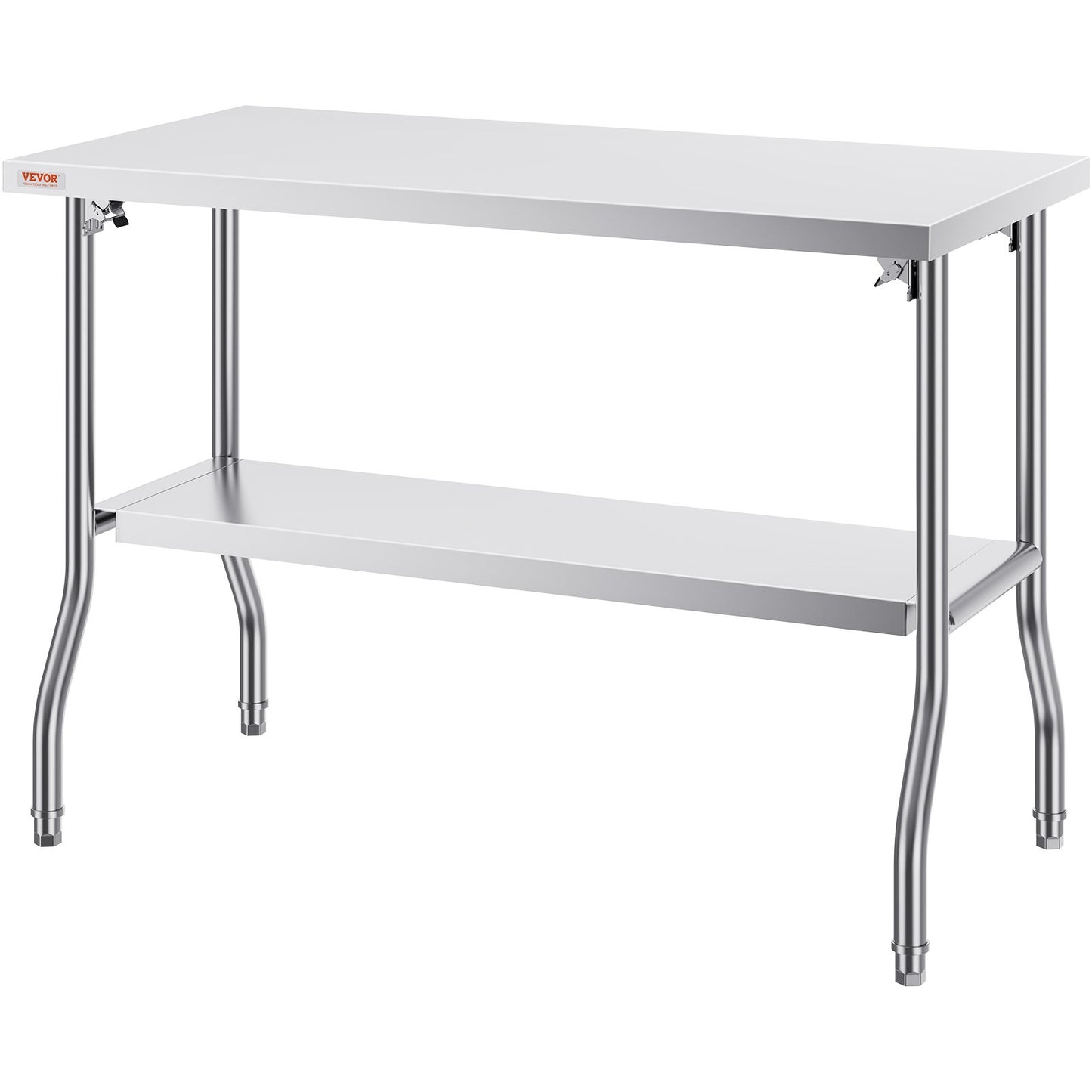 Commercial Worktable Workstation Folding Commercial Prep Table 1220x610 mm
