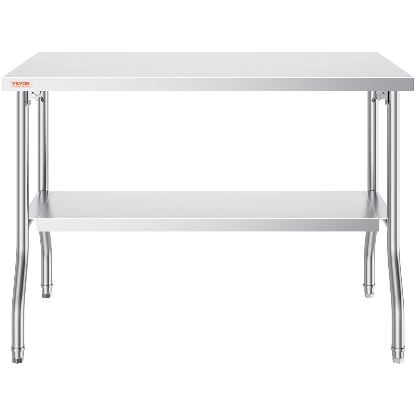 Commercial Worktable Workstation Folding Commercial Prep Table 1220x610 mm