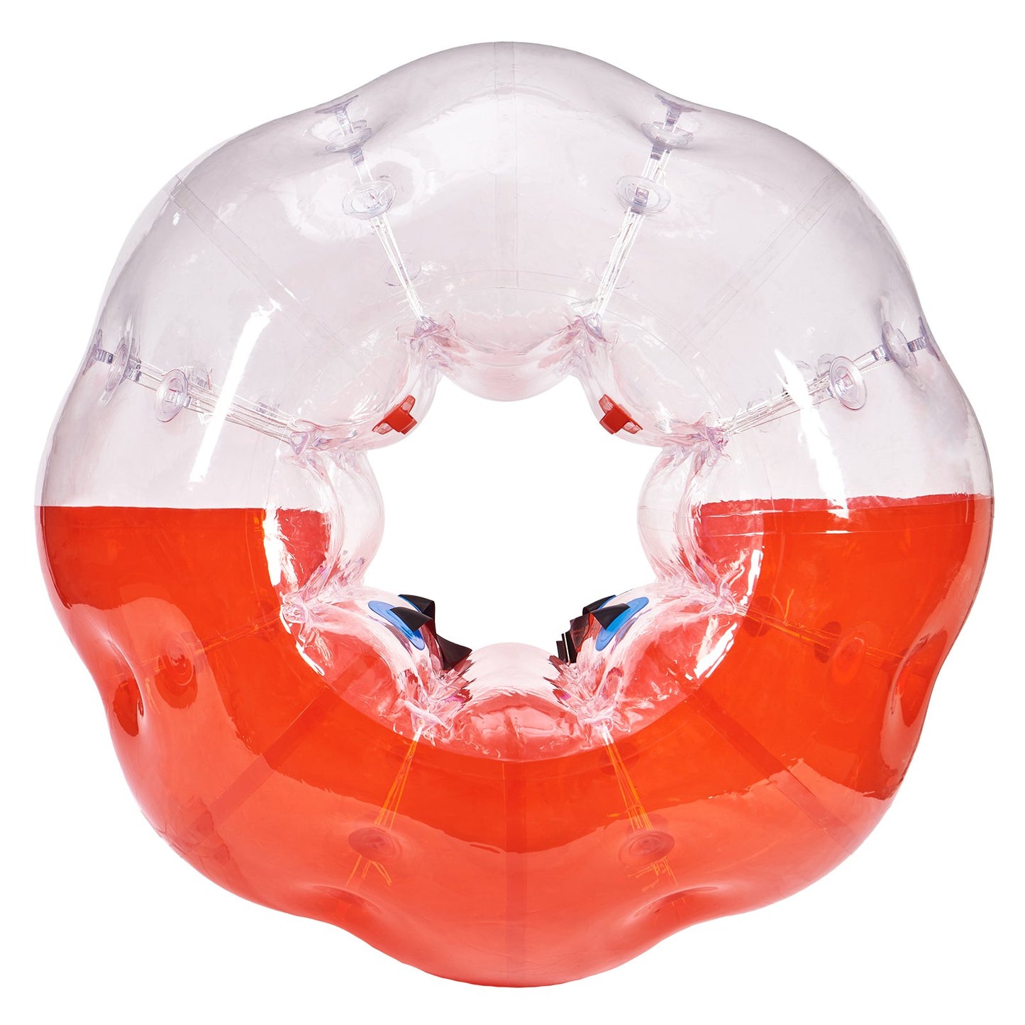 Inflatable Bumper Ball 1-Pack, 5FT/1.5M Body Sumo Zorb Balls for Teen & Adult, 0.8mm Thick PVC Human Hamster Bubble Balls for Outdoor Team Gaming Play, Bumper Bopper Toys for Garden, Yard, Park