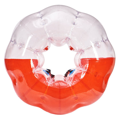 Inflatable Bumper Ball 1-Pack, 5FT/1.5M Body Sumo Zorb Balls for Teen & Adult, 0.8mm Thick PVC Human Hamster Bubble Balls for Outdoor Team Gaming Play, Bumper Bopper Toys for Garden, Yard, Park