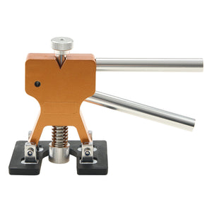 VEVOR Dent Puller Kit, 61 PCS Paintless Dent Removal Kit with Golden Lifter, Slide Hammer T-Bar, Glue Gun, Auto Body Hail Damage Repair Remover Tools for Car Refrigerator Large Small Door Ding Repair