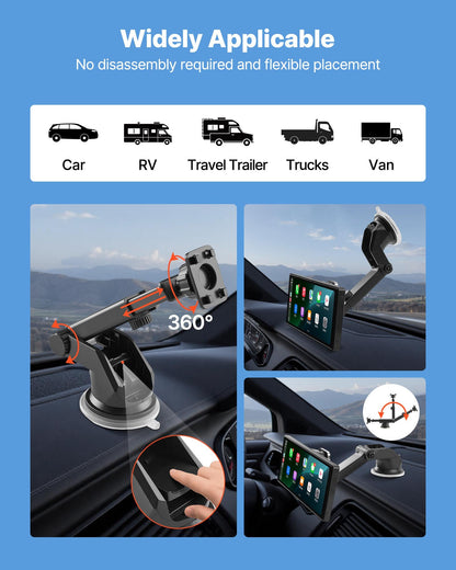 Car Stereo Radio CarPlay Touchscreen 254mm Apple Android Front/Rear Camera