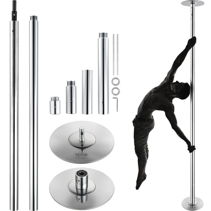Pole Dancing Pole Spinning Static - 45mm - Factory Direct Shop