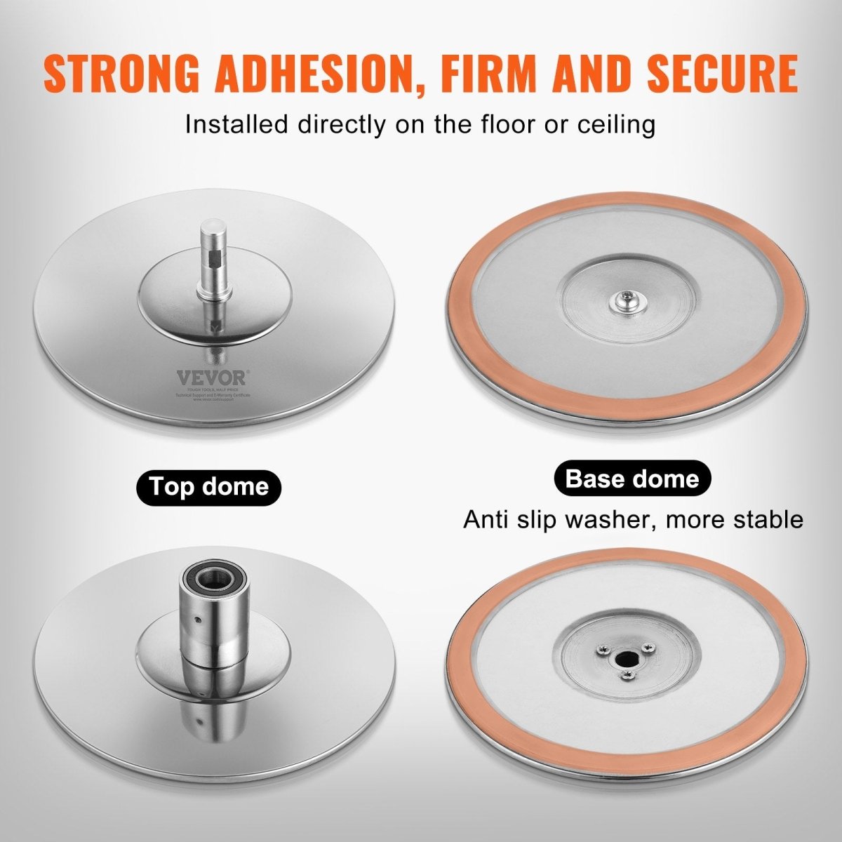 Pole Dancing Pole Spinning Static - 45mm - Factory Direct Shop