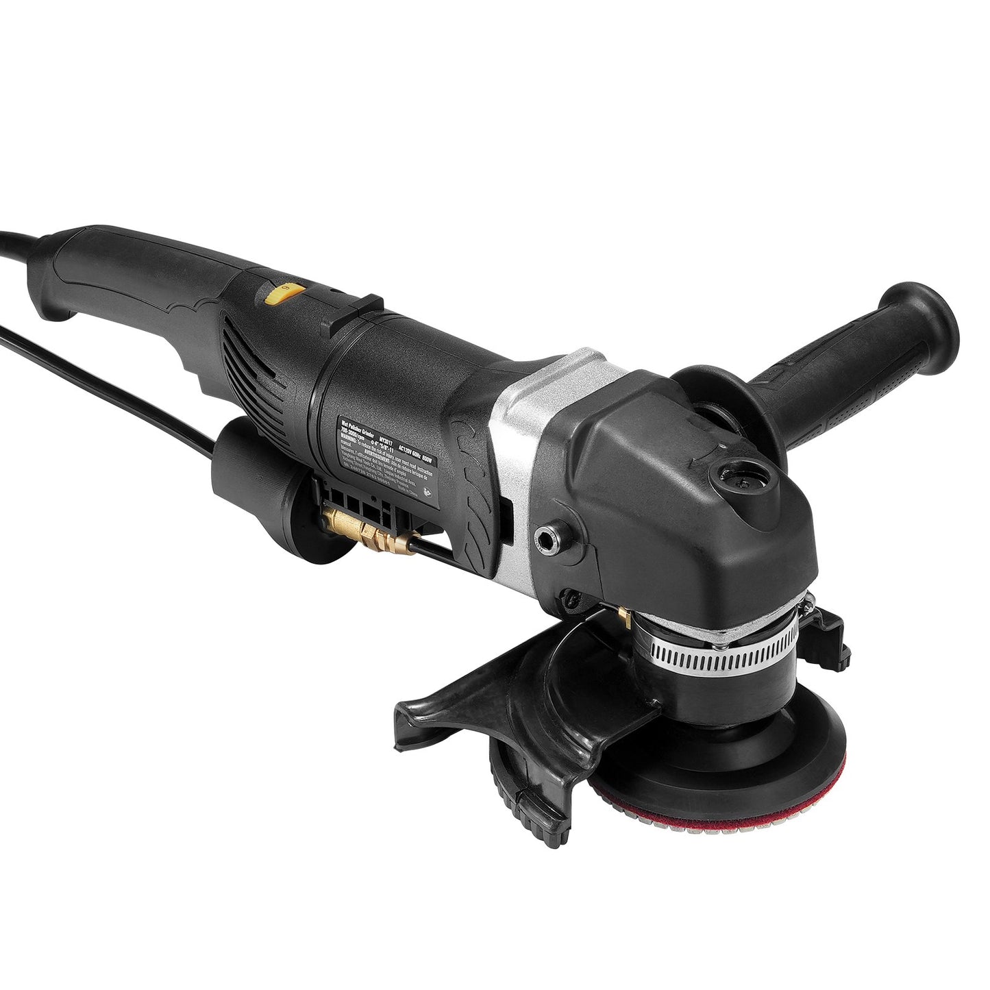 Wet Stone Polisher 4-Inch 800W Electric Concrete Polisher 6 Speed 7 Pads