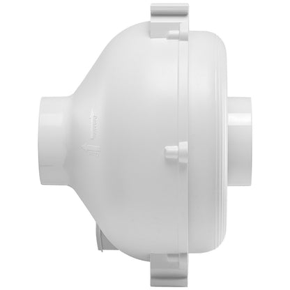 4" to 4.5" Radon Mitigation Fan System Quiet 260CFM Inline Duct Waterproof