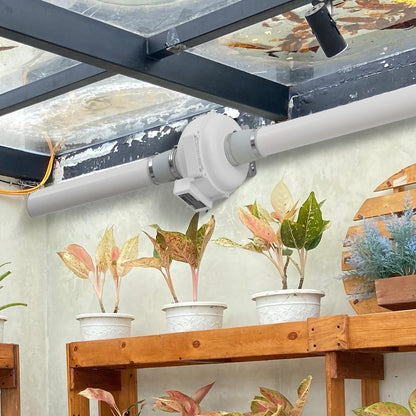 4" to 3.5" Radon Mitigation Fan System Kit Quiet 260 CFM Inline Duct Fan