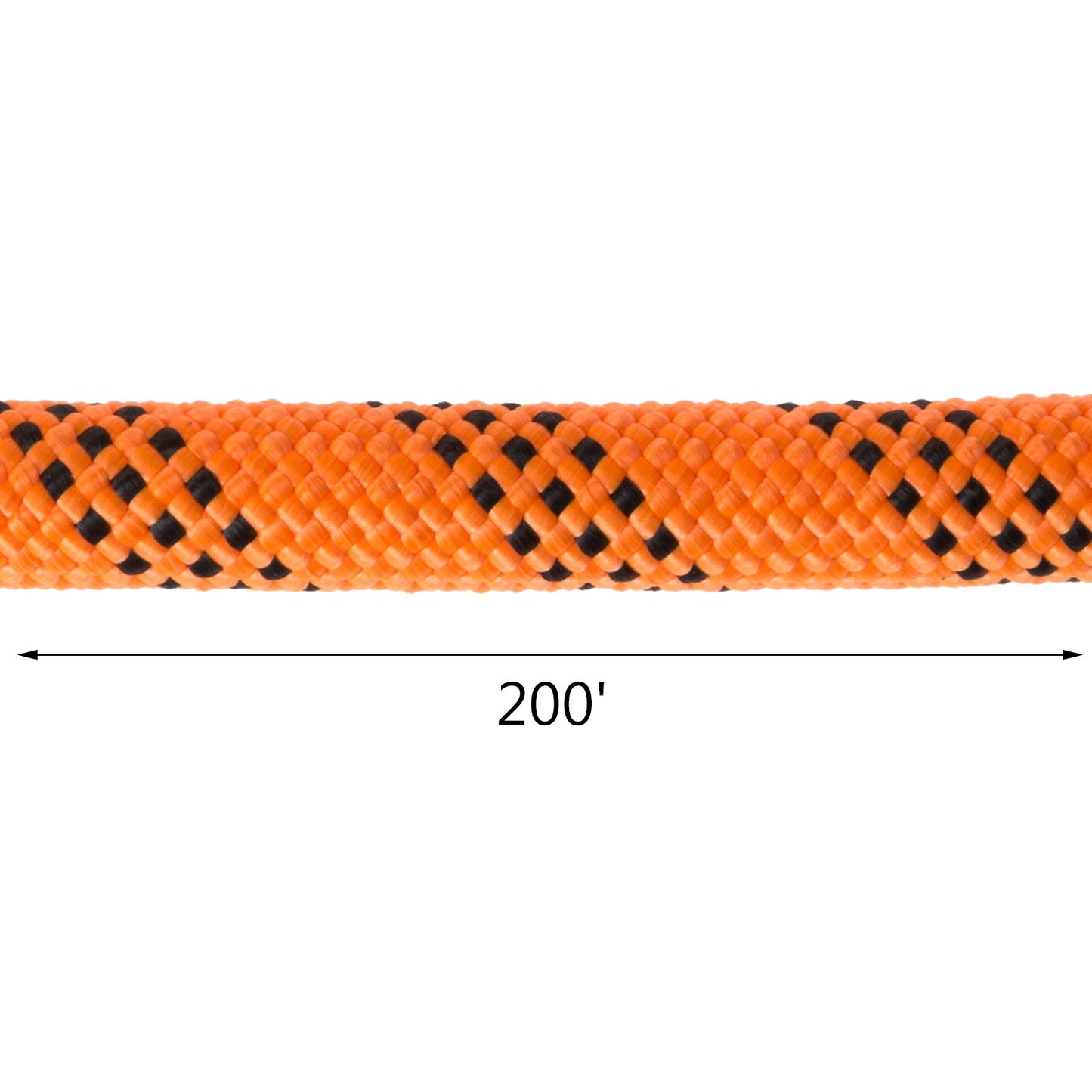 1.43cm Double Braid Polyester Rope 6096cm Nylon Pulling Rope 498.95kg High Force Polyester Load Sailing Rope(1.43cm-6096cm)