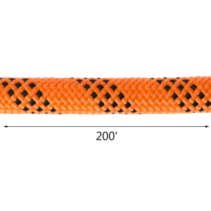 1.43cm Double Braid Polyester Rope 6096cm Nylon Pulling Rope 498.95kg High Force Polyester Load Sailing Rope(1.43cm-6096cm)