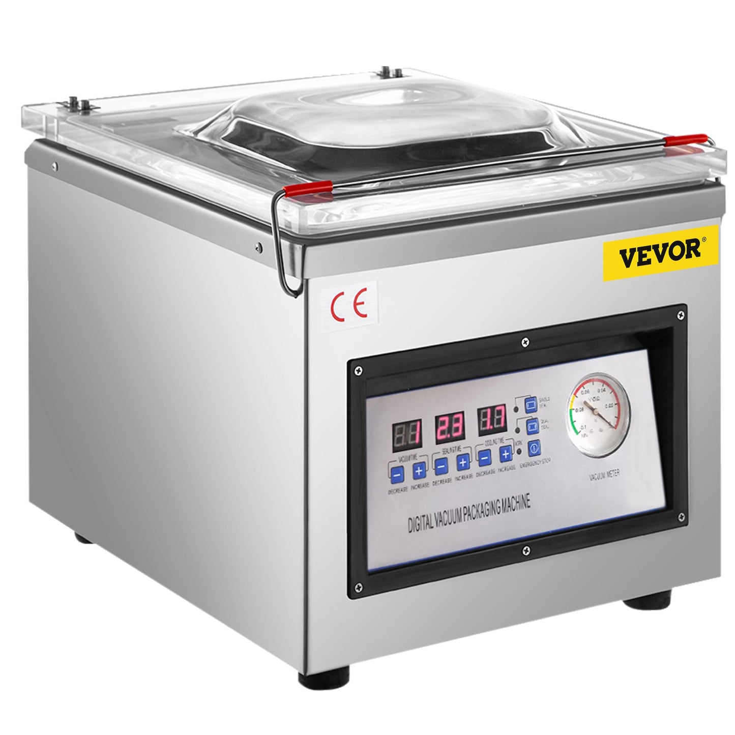 Vevor vacuum packaging machine on a white background