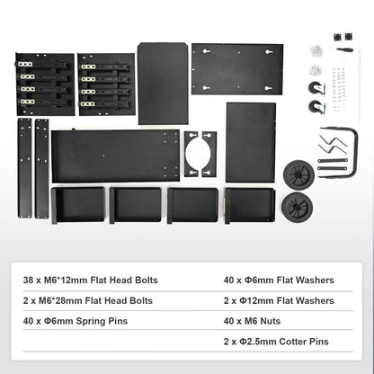 Welding Cart, 2-Tier 4 Drawers Welder Cart with 265 LBS Weight Capacity, Swivel Wheels, Tank Storage Safety Chains, Heavy Duty Rolling MIG Welder Cart for Mig Welder and Plasma Cutter