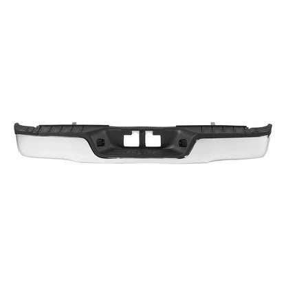 Rear Step Bumper Chrome Steel Bumper Assembly for 2007-2013-Toyota Tundra