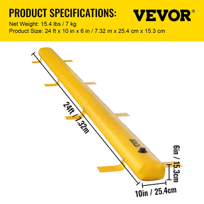 Flood Barrier Hydro Barrier 24' Length x 6