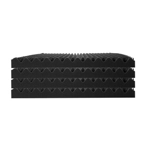 Acoustic Foam Panels 4 Pack 48 x 24 x 2 in for Studio Wall and Ceiling