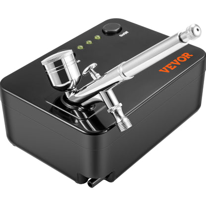 Airbrush Kit Dual-action Airbrush System Compressor Art Nail Makeup Model