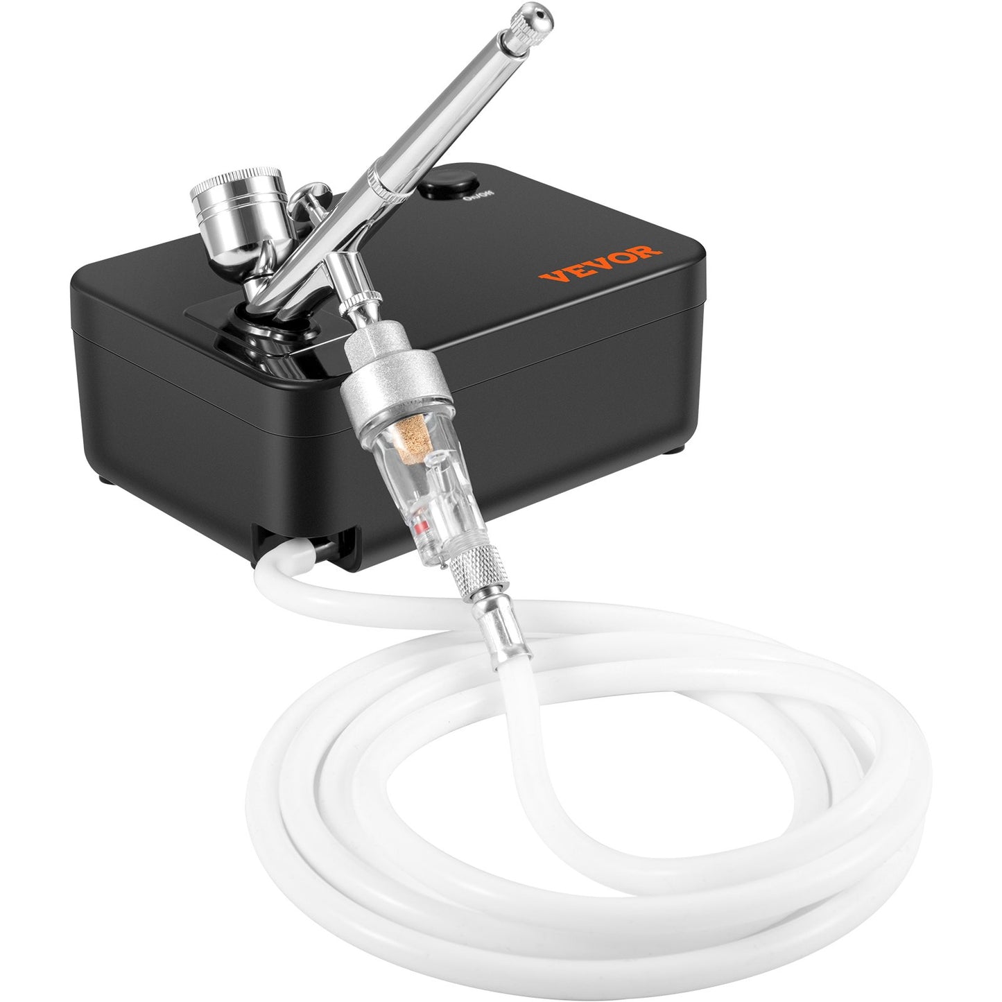 Airbrush Kit Dual-action Airbrush System Compressor Art Nail Makeup Model