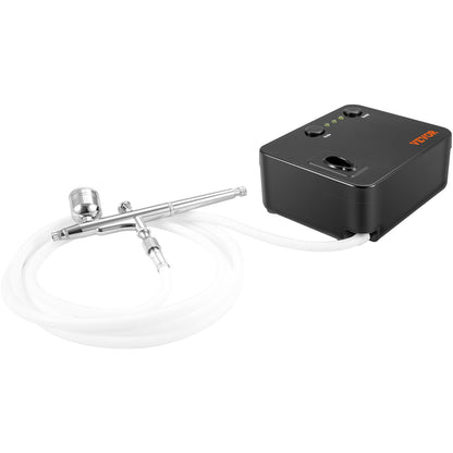 Airbrush Kit Dual-action Airbrush System Compressor Art Nail Makeup Model