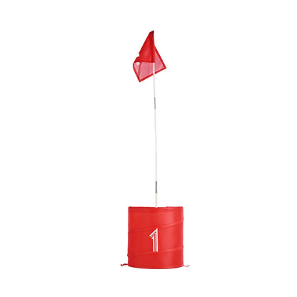 Backyard Golf Game 9 Hole Portable Bucket Golf Game for Kids and Adults