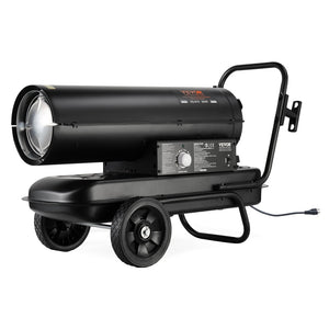 Portable Kerosene Forced Air Heater 70000 BTU Indoor Outdoor Use 5gal Tank
