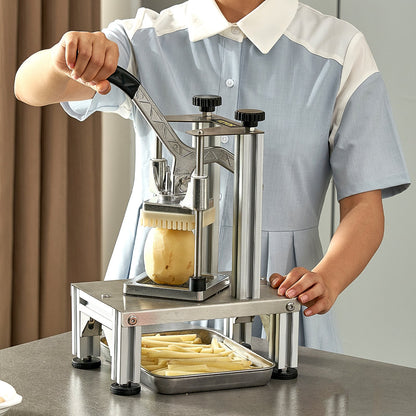 Commercial Vegetable Dicer Vegetable Chopper 4 Blades French Fry Cutter