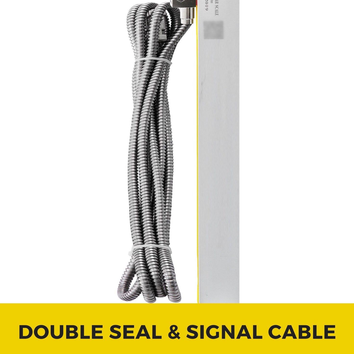 VEVOR 1 Axis Lathe Linear Scale 550mm with Accuracy 0.0002" Optical Length Precision Linear Scale Aluminum Body for Mill Milling Lathe Machine with Accessories (550mm(22"))