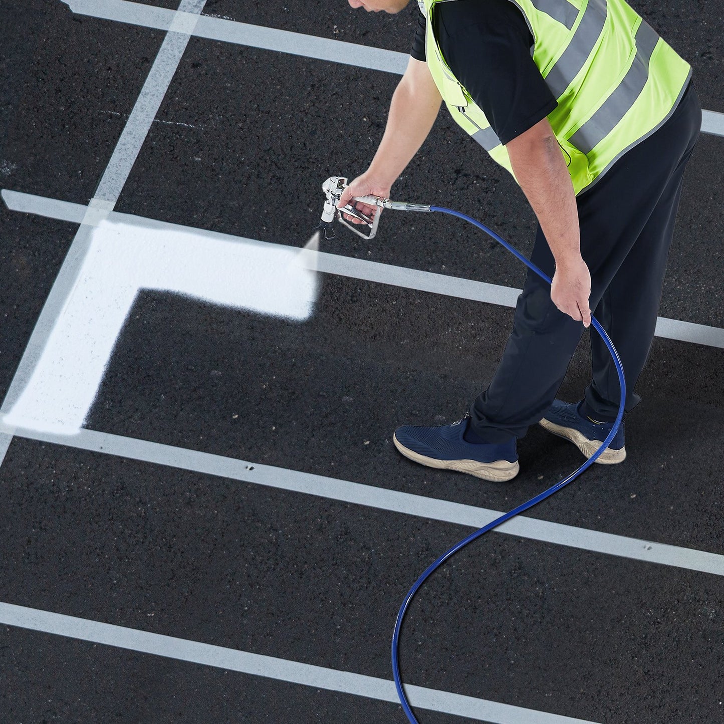 25ft Airless Paint Sprayer Hose 1/4 in Universal Airless Paint Spray Hose