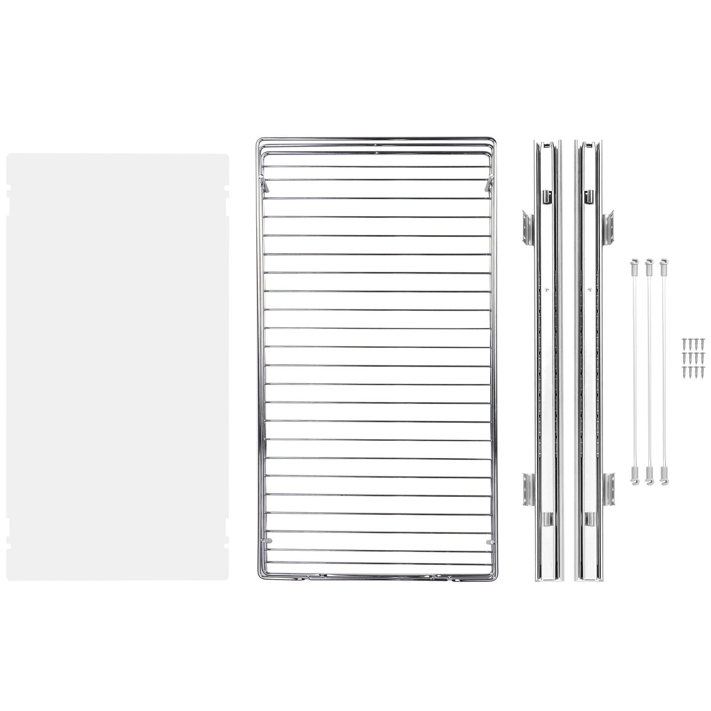 Pull Out Cabinet Under Sink Organizer 11 x 21 Inch Wire Drawer Basket