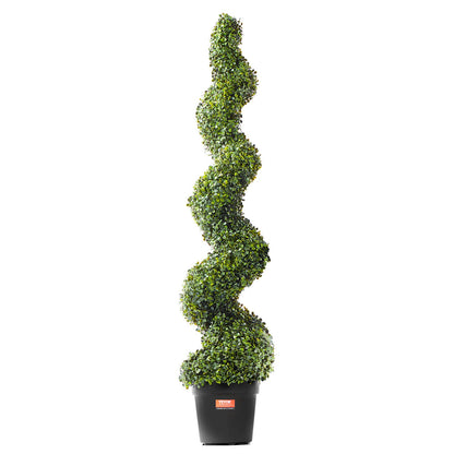 2 Pack 152.4cm Artificial Boxwood Topiary Tree Faux Plant UV Decor In/Outdoor