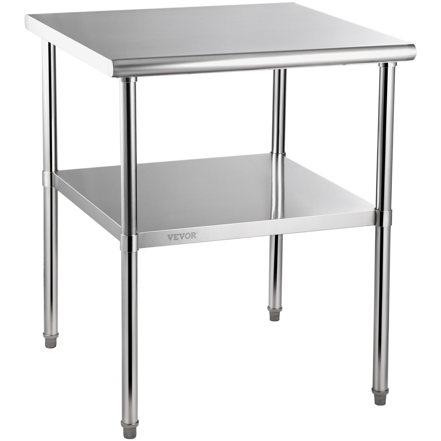 Stainless Steel Work Prep Table Commercial Food Prep Table 30x30x36in
