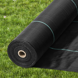13FTx108FT Premium Heavy Duty Weed Barrier Landscape Fabric, 5OZ Woven Geotextile Fabric Under Gravel, High Permeability for Weed Blocker Weed Mat, Driveway Fabric, Weed Control Garden Cloth