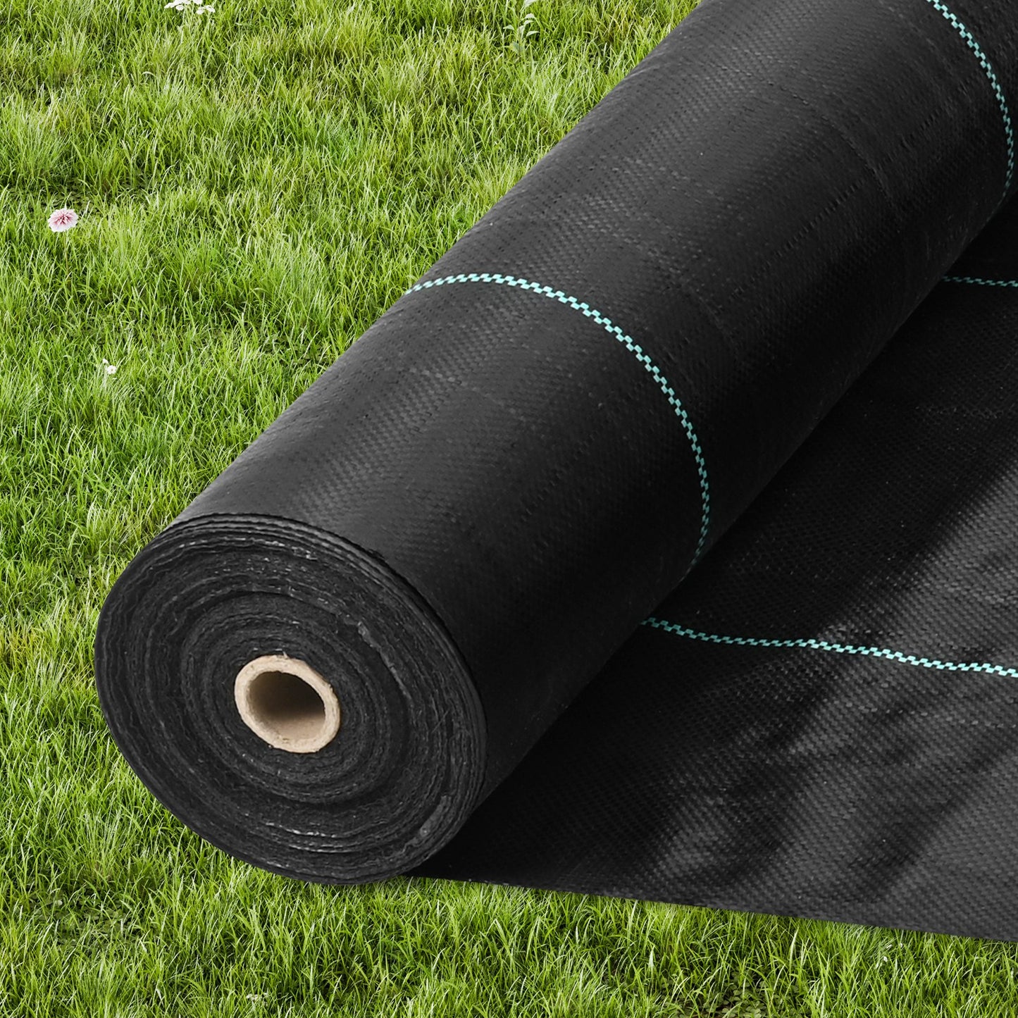 13FTx60FT Premium Heavy Duty Weed Barrier Landscape Fabric, 5OZ Woven Geotextile Fabric Under Gravel, High Permeability for Weed Blocker Weed Mat, Driveway Fabric, Weed Control Garden Cloth