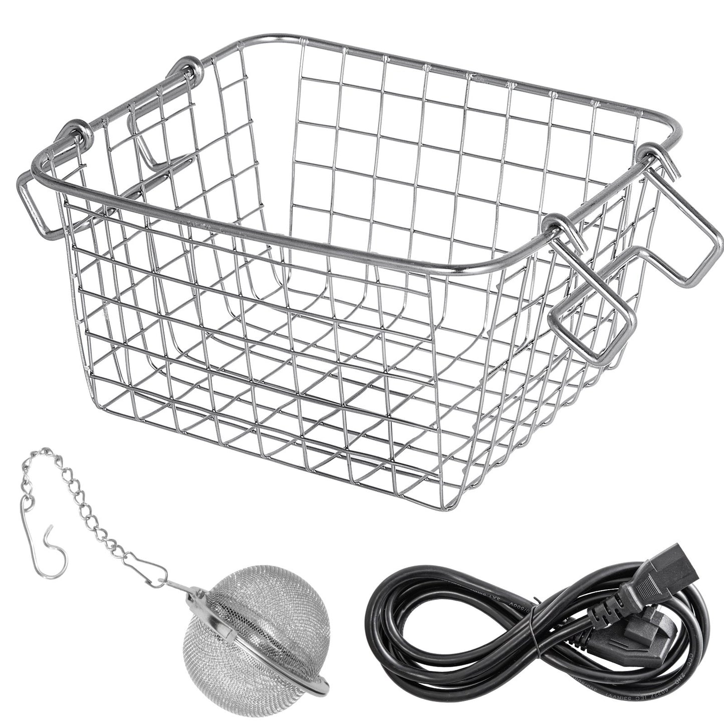 Ultrasonic Cleaner 2L Jewelry Cleaning with Digital Timer Ultrasonic Cleaning Machine for Jewellery Rings Watches Eyeglasses Dentures Coins Metal Parts Commercial and Home Use