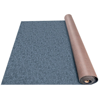 Gray Marine Carpet 6 ft x 23 ft Boat Carpet Rugs Indoor Outdoor Rugs for Patio Deck Anti-Slide TPR Water-Proof Back Cut Outdoor Marine Carpeting Easy Clean Outdoor Carpet Roll
