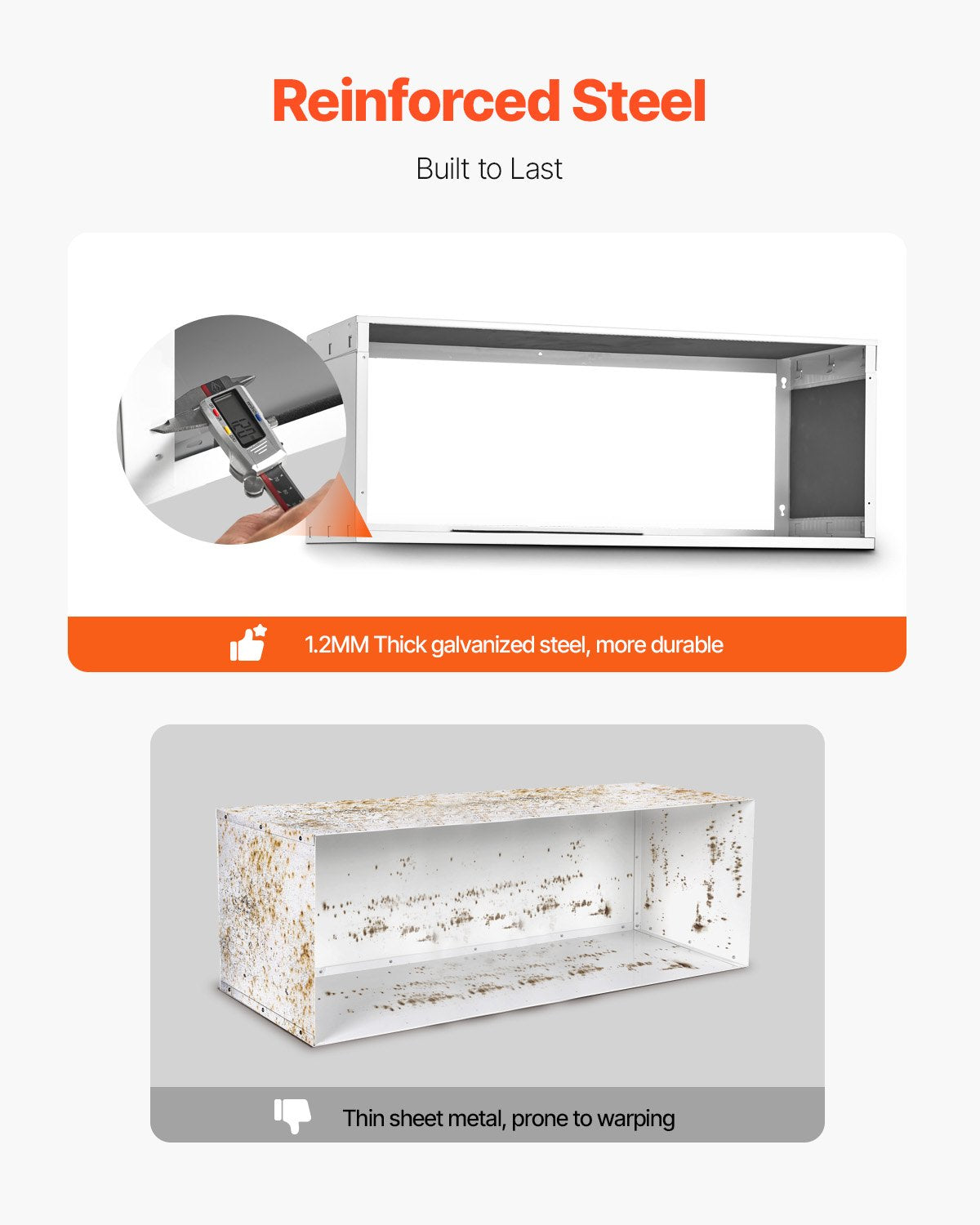 Air Conditioner Wall Sleeve 42 in Universal Through the Wall AC Sleeve