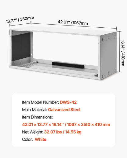 Air Conditioner Wall Sleeve 42 in Universal Through the Wall AC Sleeve