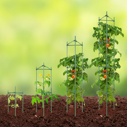4 Packs Tomato Cages for Garden 1620 mm Tomato Plant Stakes Support Cage