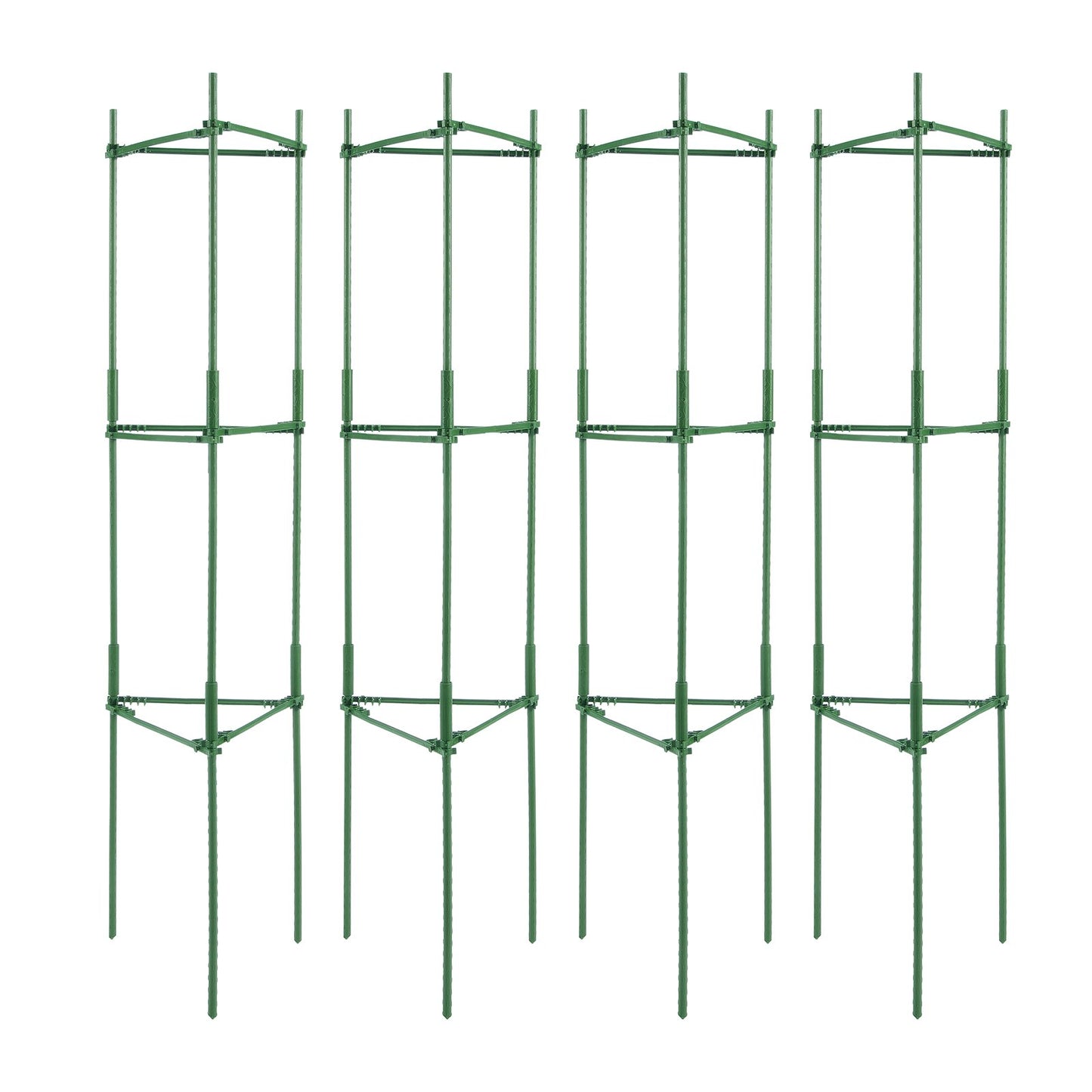 4 Packs Tomato Cages for Garden 1620 mm Tomato Plant Stakes Support Cage