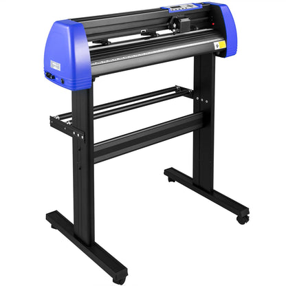 720mm Vinyl Cutter/Plotter Sign Cut Machine Software 20 Blades LCD Black
