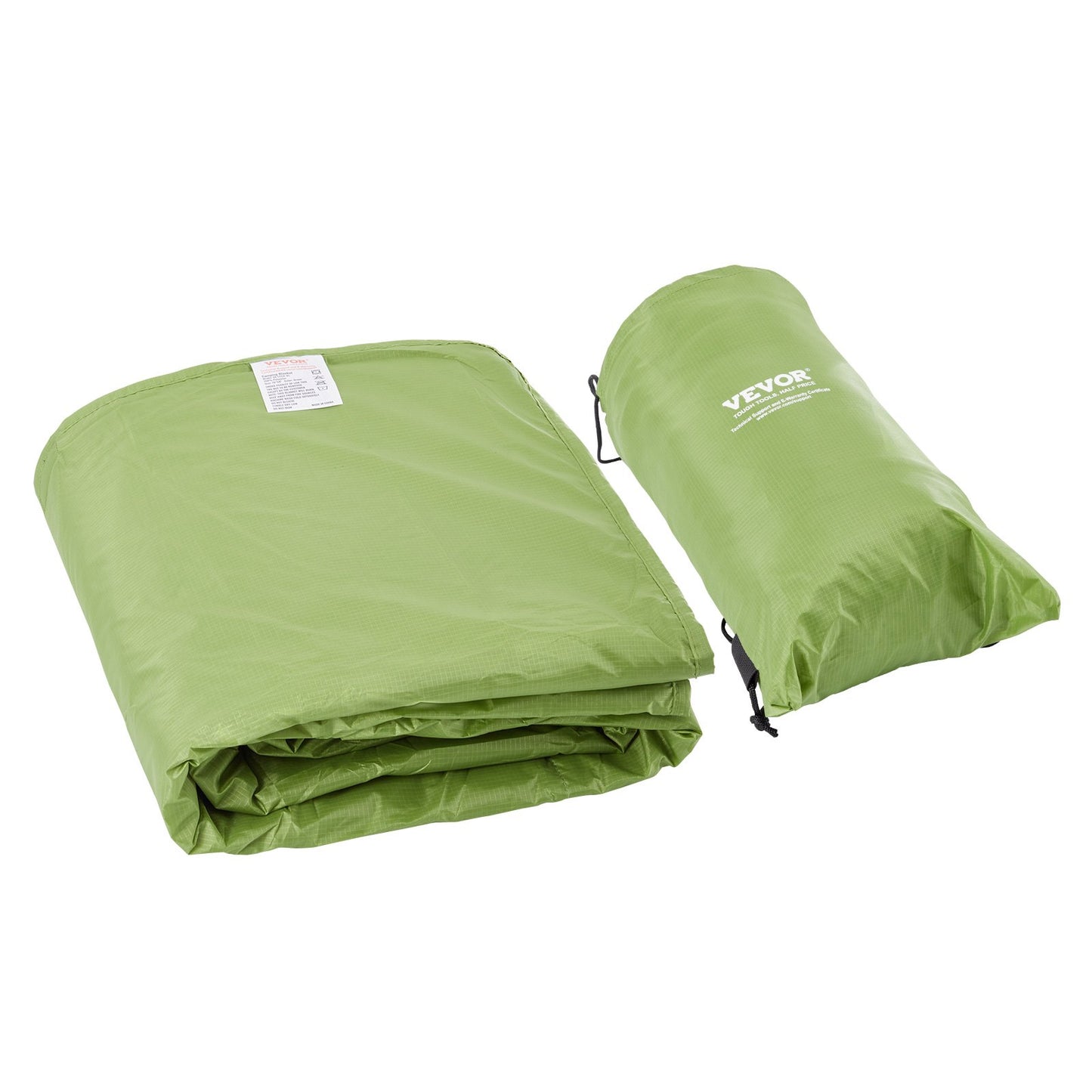 Camping Blanket 2 m x 1.5 m Wearable Warm Stadium Blanket Army Green