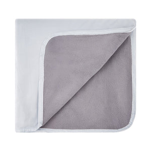 Camping Blanket 2 m x 1.5 m Wearable Warm Stadium Blanket Light Grey.