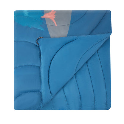 Camping Blanket 1.9 m x 1.32 m Wearable Warm Stadium Blanket Outdoor