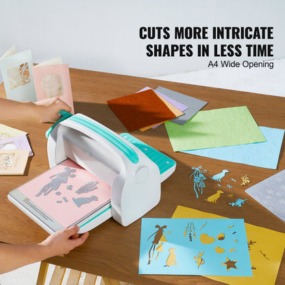 Manual Die Cutting Embossing Machine 9" Opening For Art Craft Scrapbooking